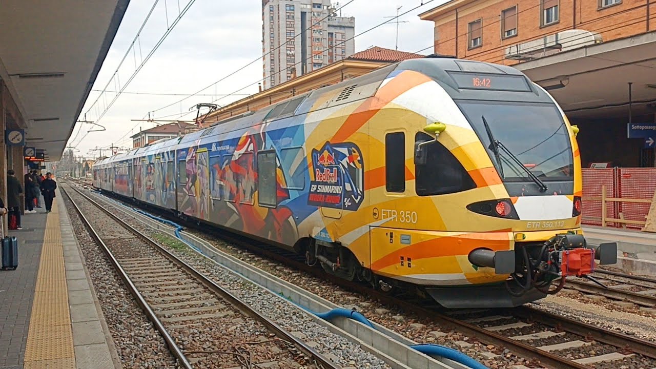 TRENI IN TRANSITO A FERRARA: ALTA VELOCITÀ, MERCI E TRENI STORICI!