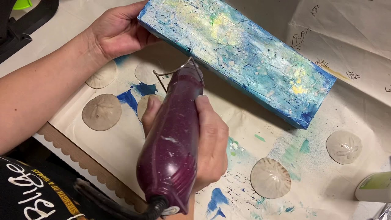 Canvas Re-Do; mixed media