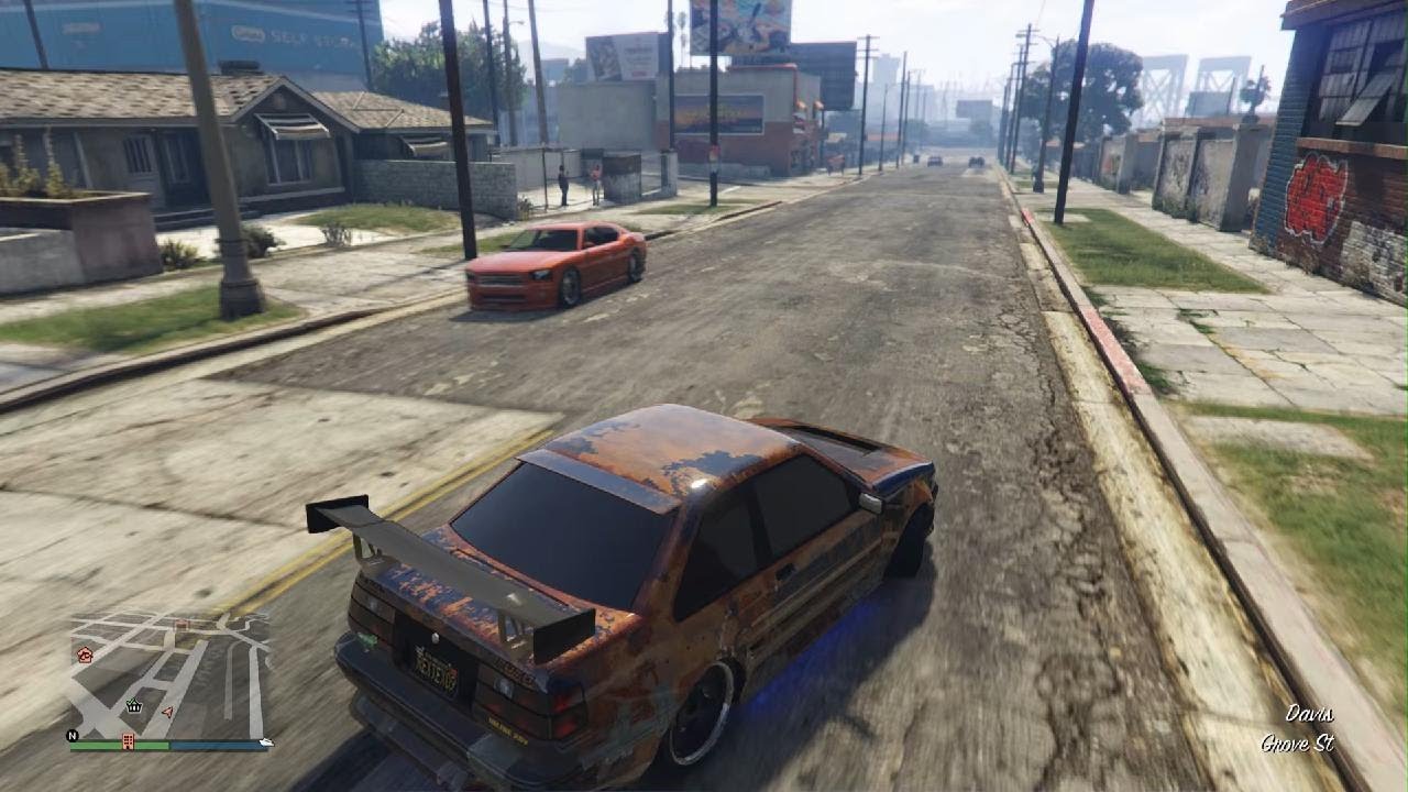 Grand Theft Auto V Drifting