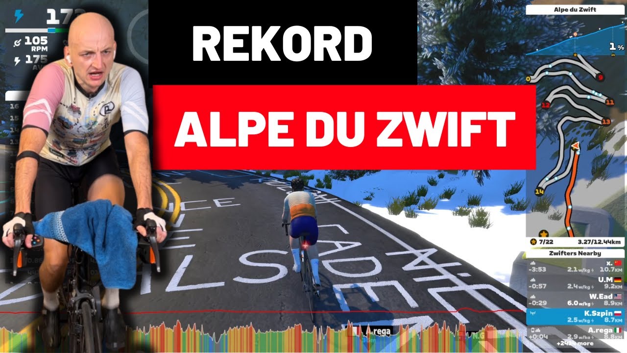 Alpe du Zwift w Mniej Niż 60 Min? Czy Dam Radę?