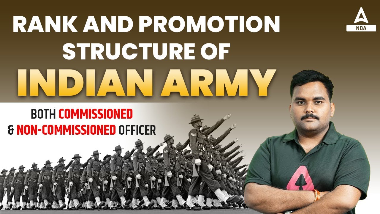 Rank structure of Indian Army | Promotion of Indian Army Officer | NDA 2023 PREPARATION | NDA 1 2023