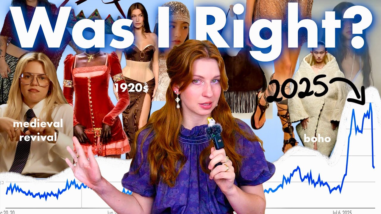 Did my 2025 Trend Predictions Come True? | reviewing last year's trend predictions
