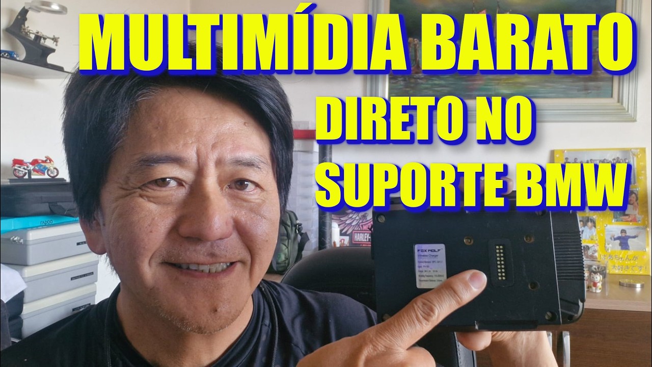 MULTIMÍDA GPS ANDROID AUTO & CARPLAY BARATO ADAPTADO PARA MOTOS BMW