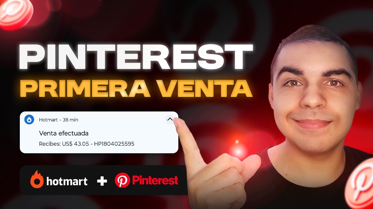 Cómo vender en PINTEREST como AFILIADO en HOTMART [100 USD/Semana PASO a PASO]