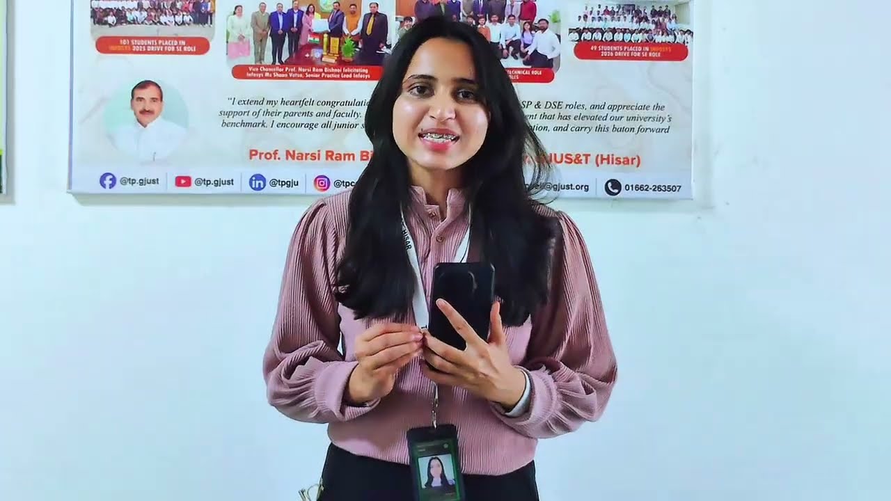 Infosys Campus Placement 2026 @ GJUST Hisar | Student Reviews & Selection Process