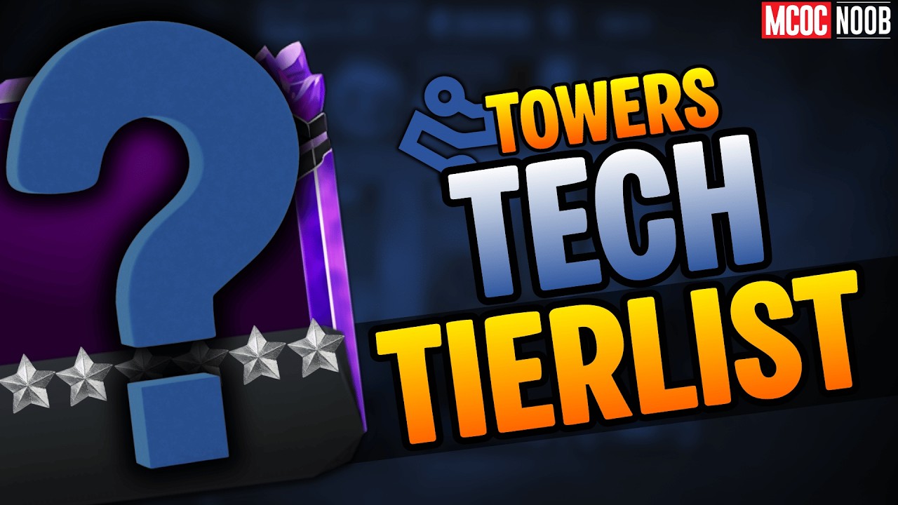 NEW Tower Tech Tier List! Best Champions Ranked (MCOC 2026)