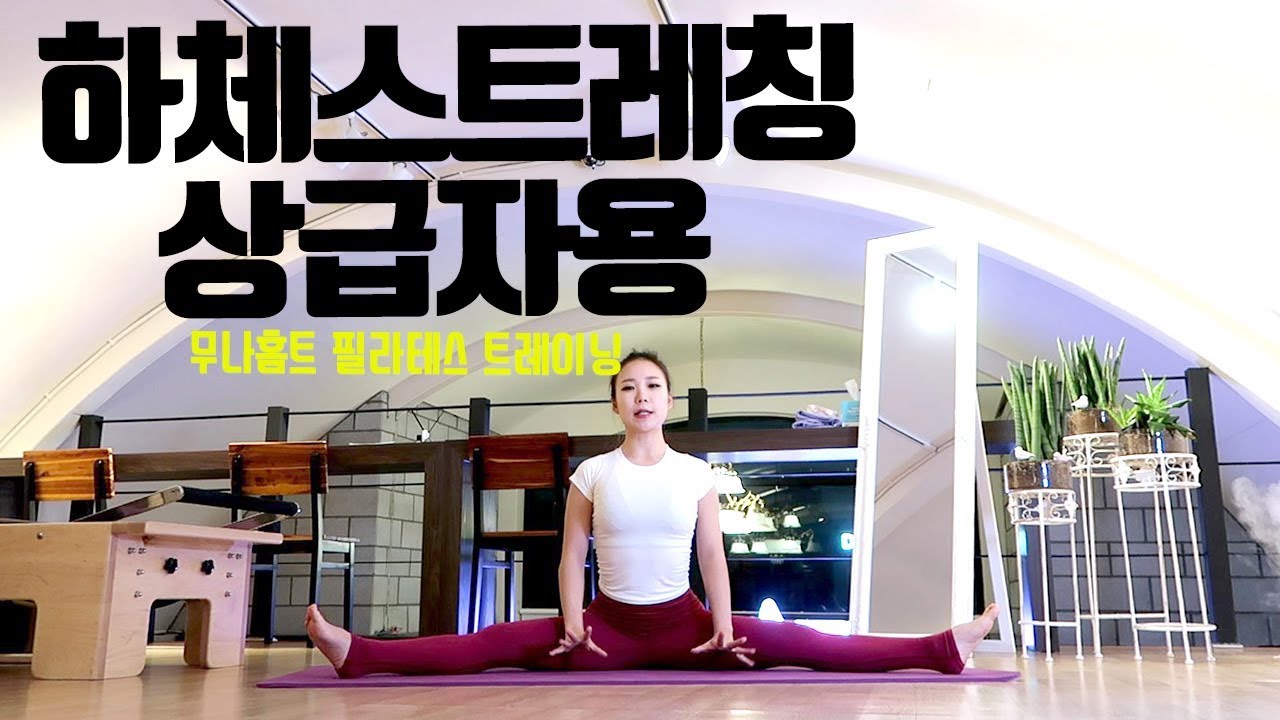 하체스트레칭 상급자편 (동작이 어려우니 아프기만 하신분은 데일리로!)