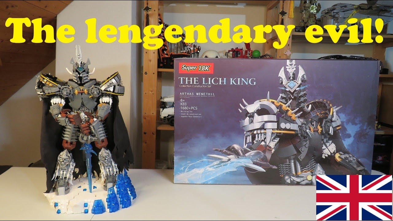 SUPER 18K - K83 - The Lich King (WOW) - MOC by MartinLegoDesign - REVIEW