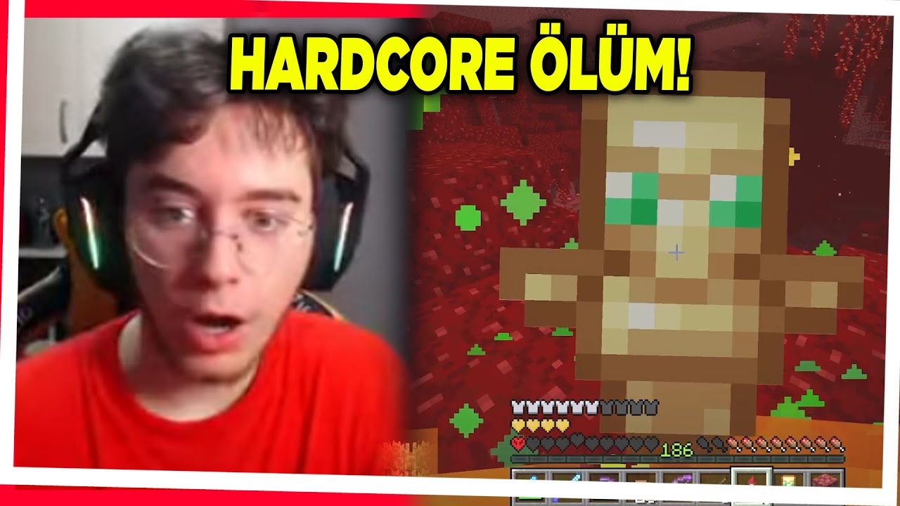 Doğukan Adal Hardcoreda Ölüyor ve Iron Golem Farmı Yapıyor