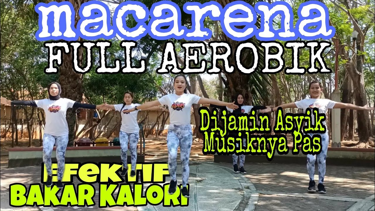 Senam aerobik macarena fyp tiktok gampang diikuti | Senam macarena makarena