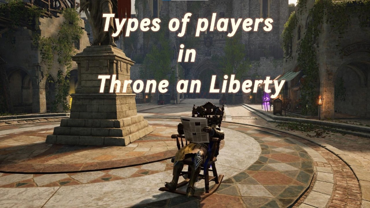 The different Types of players in Throne and liberty