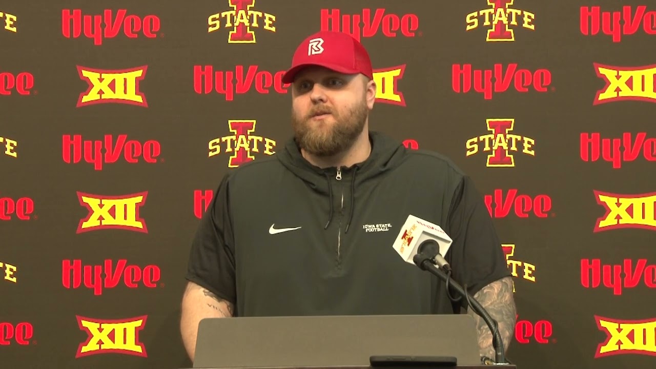 Ryan Clanton interview | Iowa State football | April 7