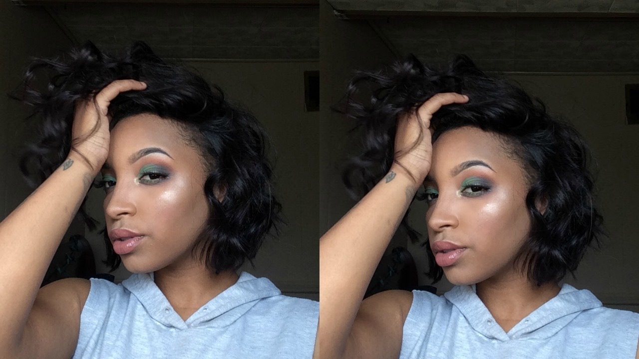 Wand Curls On A Bob | Short Hair