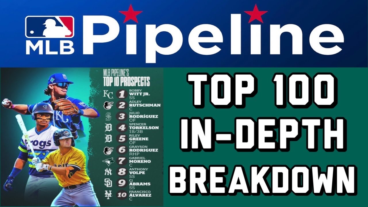 MLB PIPELINE'S TOP 100 PROSPECT LIST! IN-DEPTH BREAKDOWN || MINOR LEAGUE BASEBALL