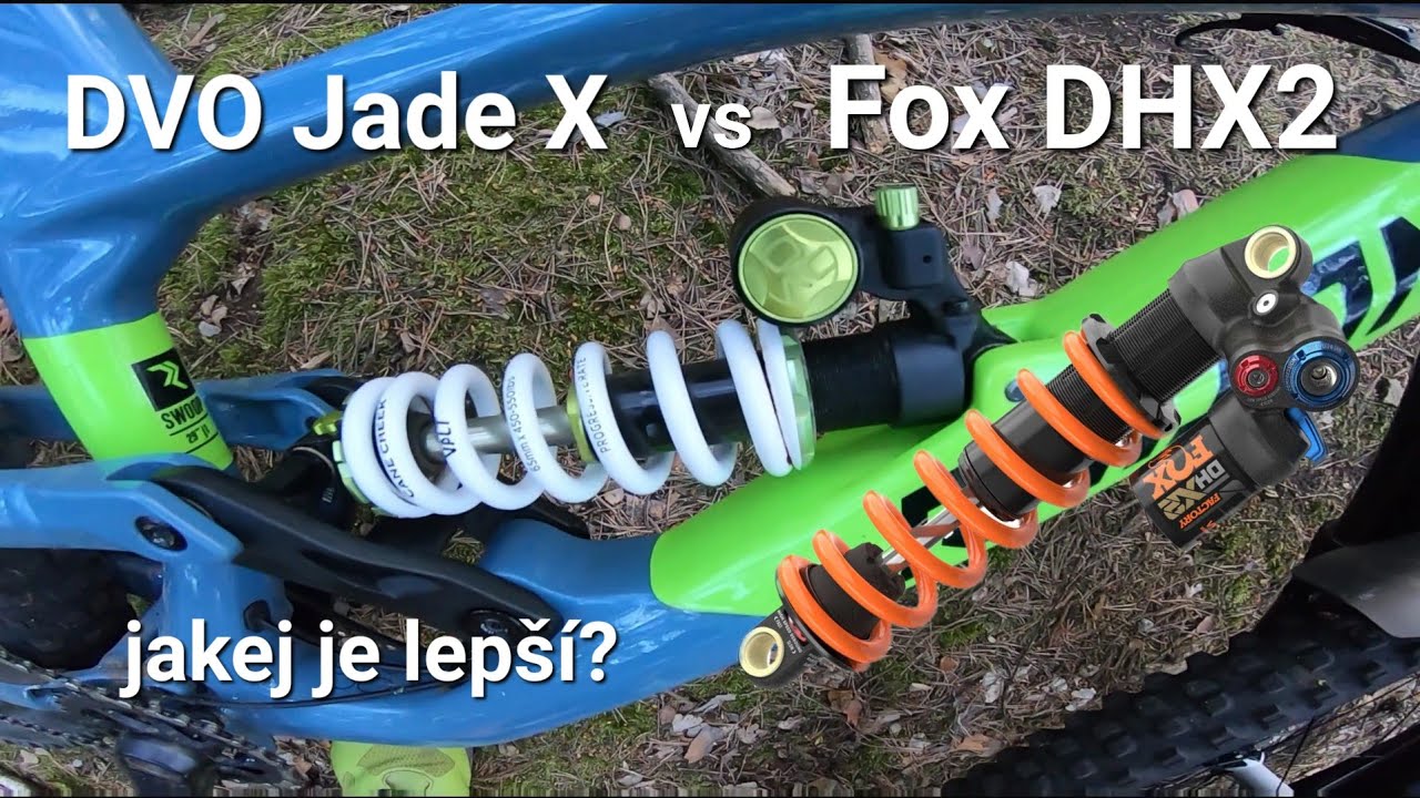 Test pružinov&yacute;ch tlumičů - DVO Jade X vs Fox DHX2