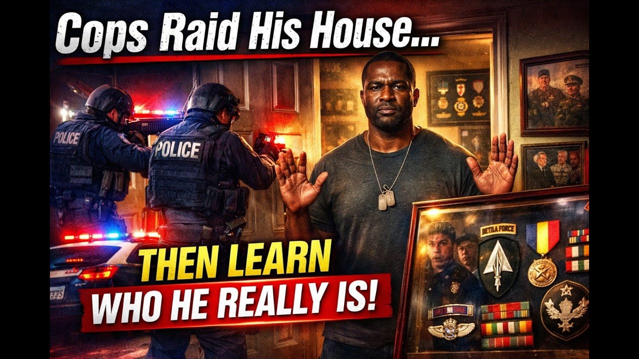 Unexpected Home Raid Turns Into Powerful Lesson For Officers