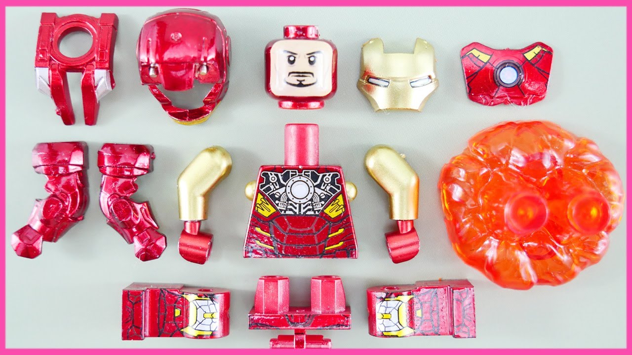 LEGO Marvel - Iron Man Mark VII | Magnet Minifigures