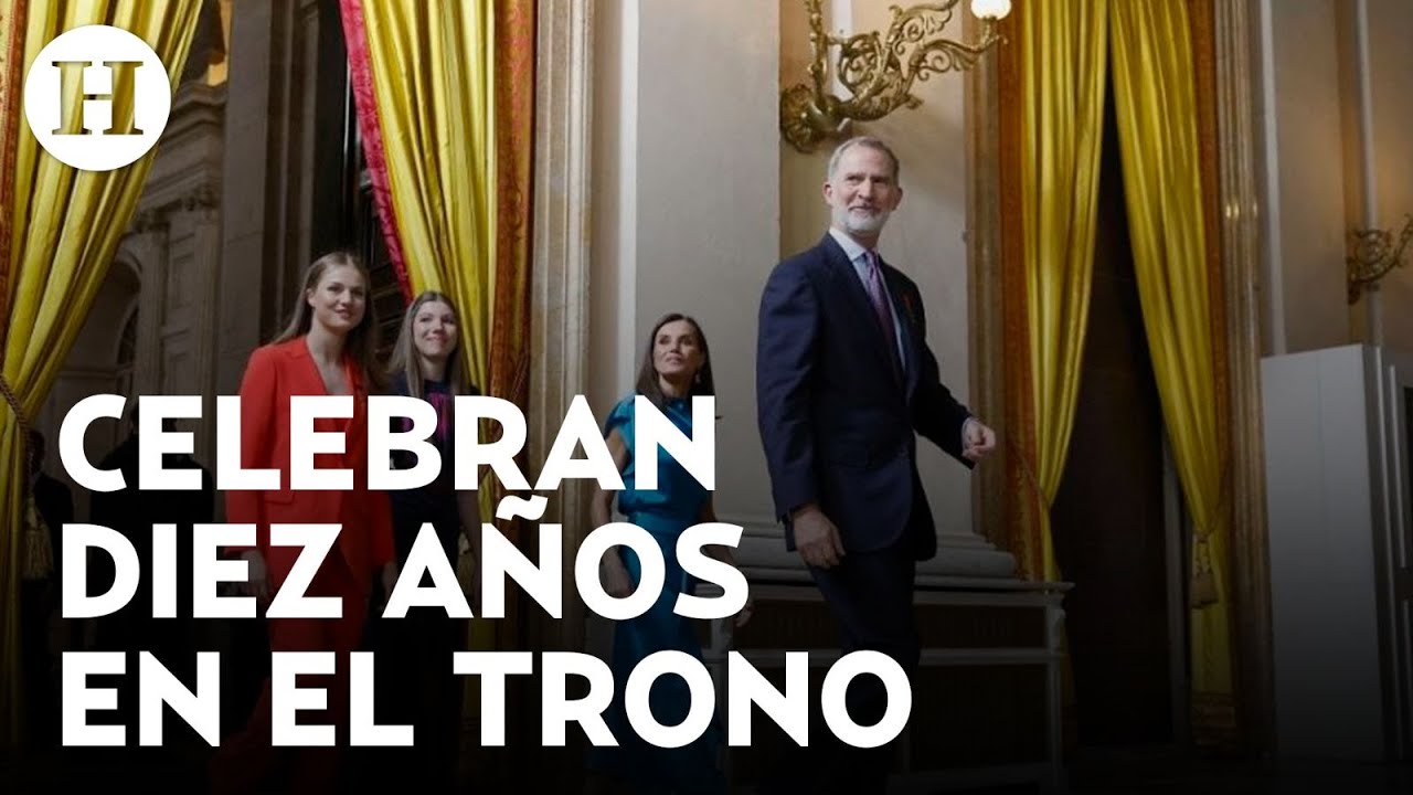 Conmemoración de la realeza española: Felipe VI de España cumple diez años en el trono