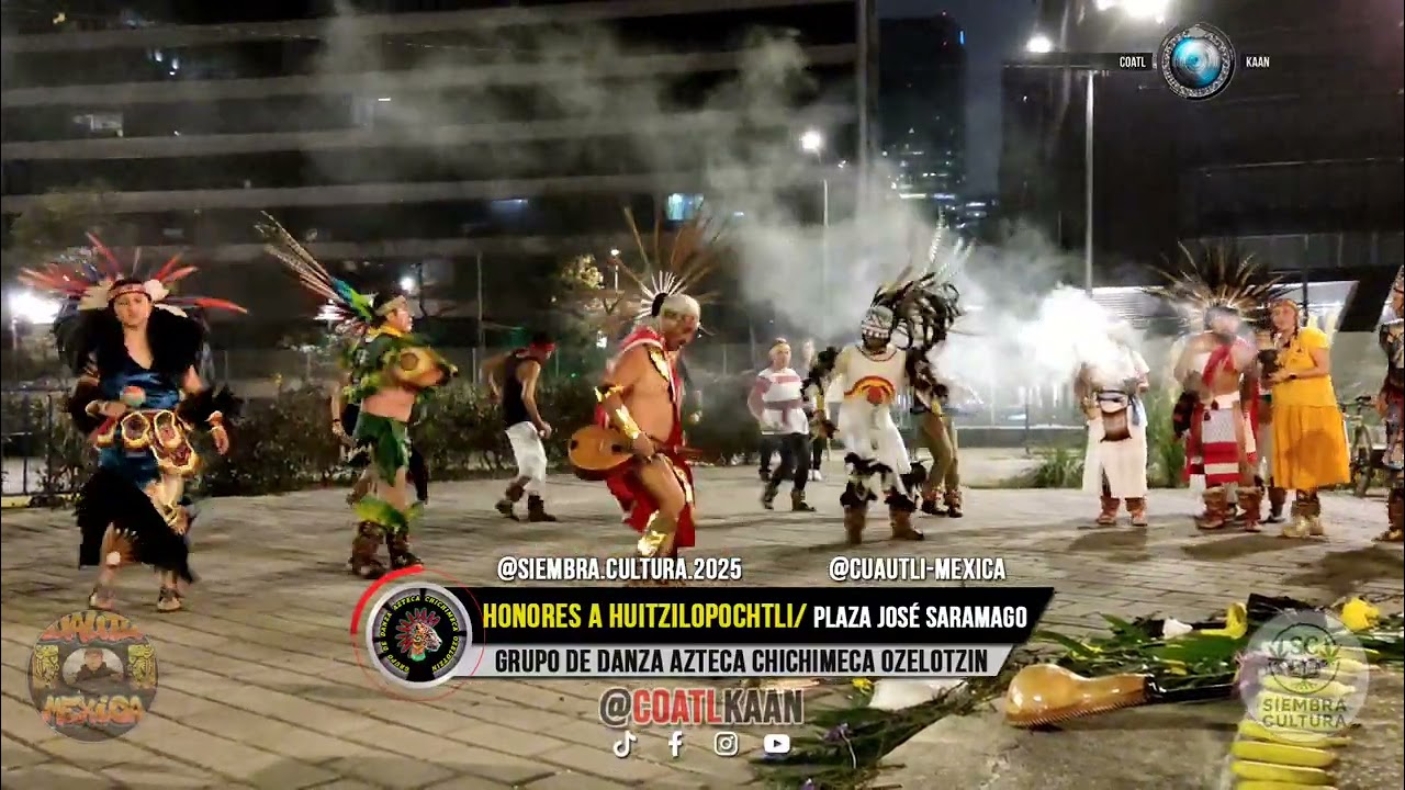 Ceremonia de honores a Huitzilopochtli convocado por nuestros hermanos de Siembra Cultura
