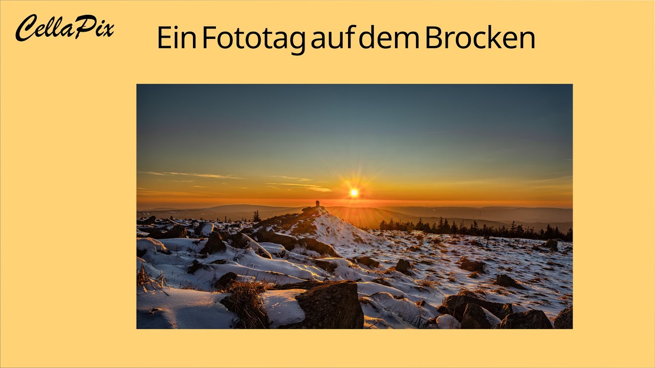 Ein Fototag auf dem Brocken - vom Sonnenaufgang bis in die Nacht