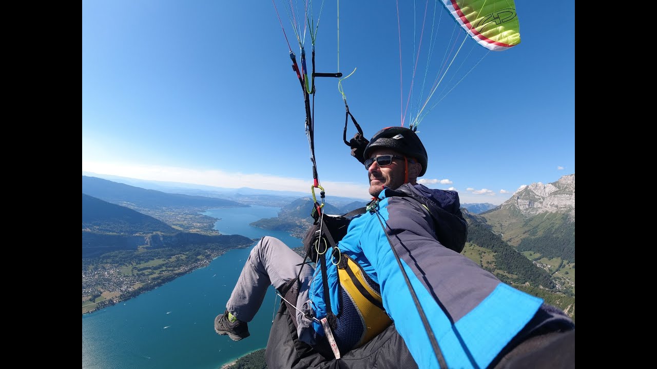 Quelques vols autours du lac d'Annecy - Juillet 2020