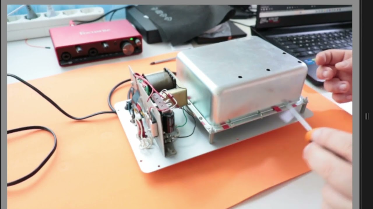 Pasquale's LAB#139 valvole termoioniche Oscillatore modulato SRE 412, guardiamo dentro