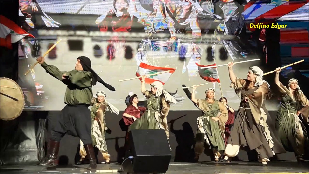2°) Parte Ballet Firqat Tannourine y Firqat Al Aida ( Lebanese Dabcke)- Celebra Libano 2018