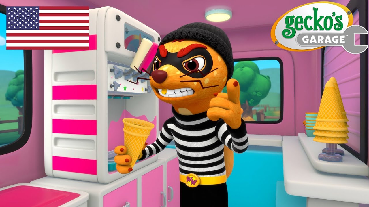 Weasel's Mischievous Moments | Gecko's Garage | Truck Cartoons for Kids