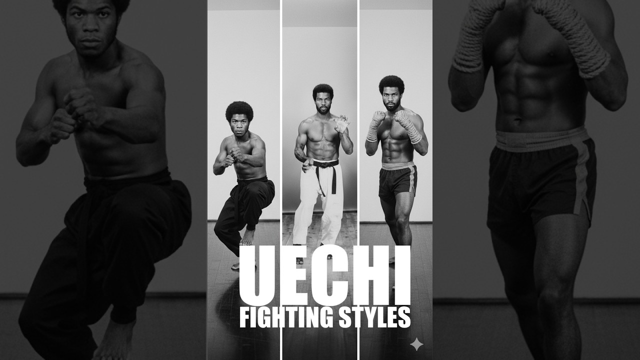 UECHI FIGHTING STYLES  3 AND 1