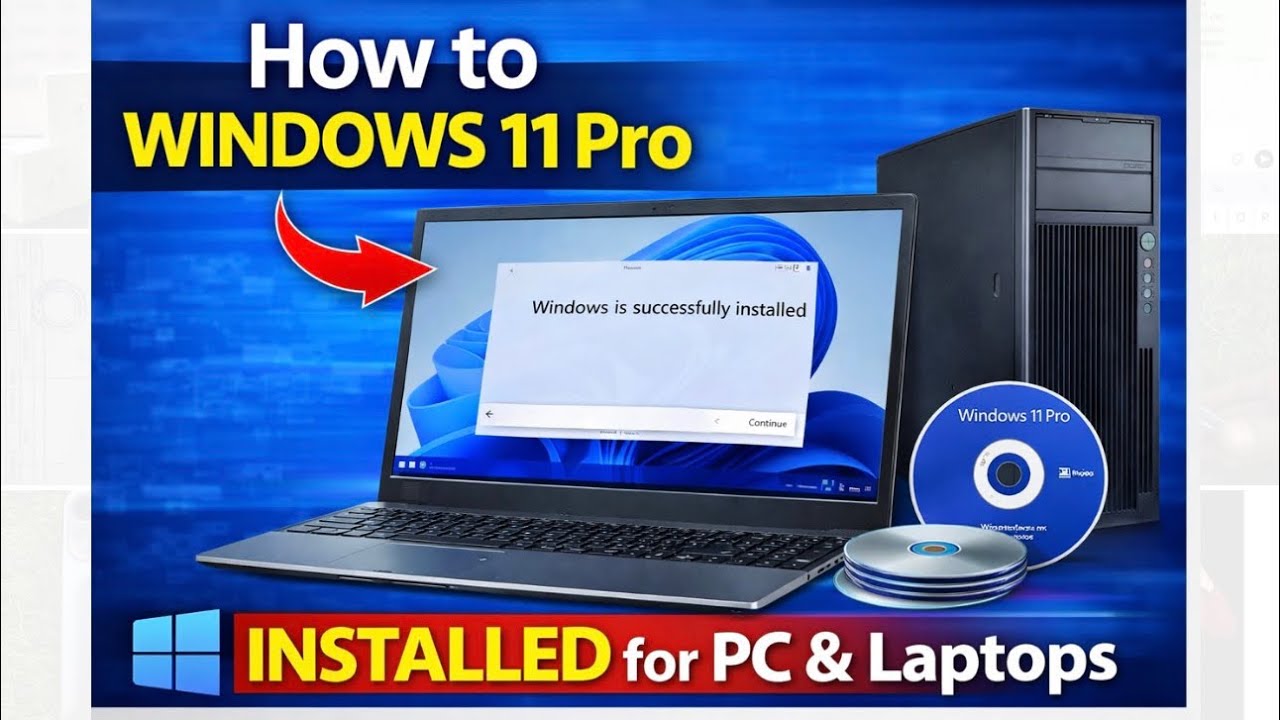 How to Windows 11 Pro Installation in All in One PC 💻⚡ Easy Method | Complete Setup Guide in Hindi |