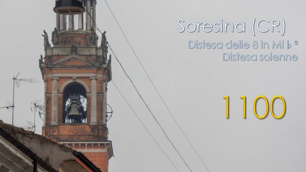 Le campane di Soresina (CR) - Riprese in cella - VIDEO 1100°