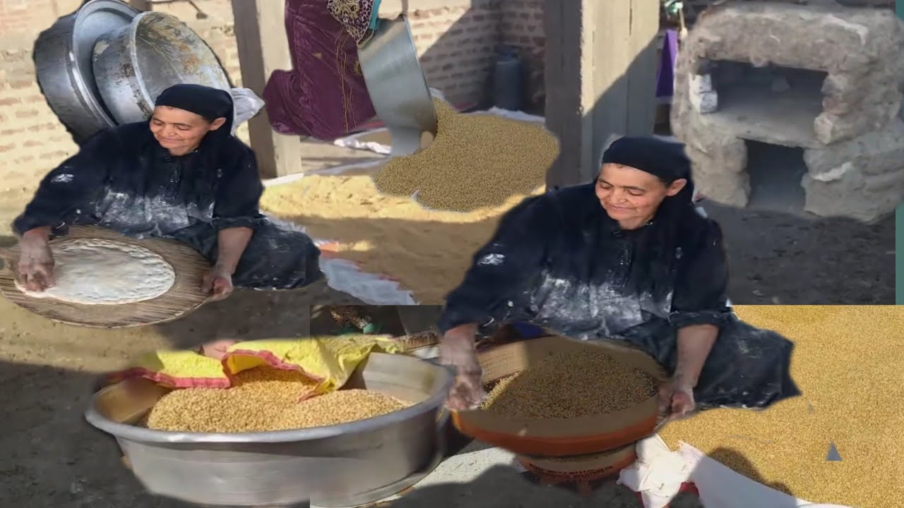 #يوم-تنشبف-الغله-الدقيق-البلدي#لخبيز-العيش-البلدي#والعيش-الشمسي-الصعيدي
