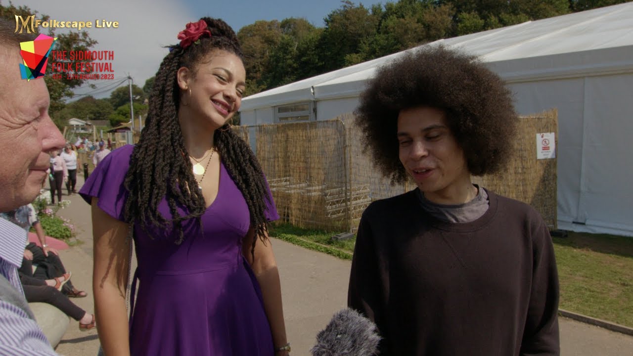 Angeline Morrison talks with FolkScape's Hugh Riches.