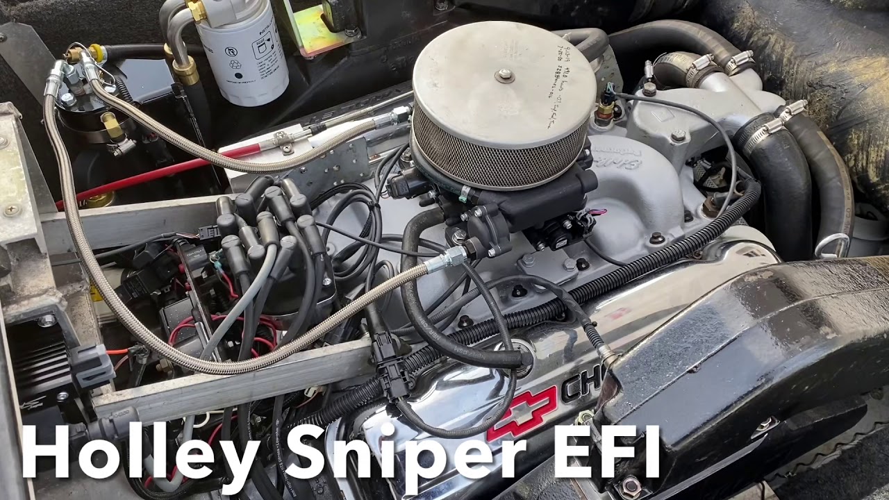 Barefoot Nautical с Holley Sniper EFI
