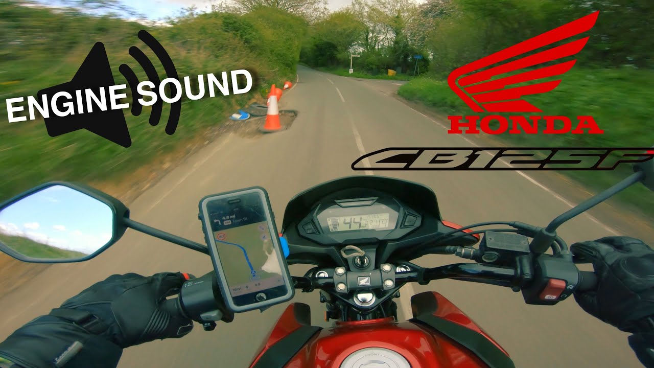Honda CB125F - Sunday ride | sound | [RAW Onboard]
