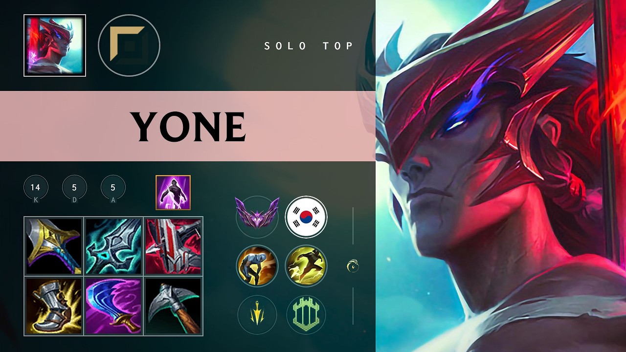 Yone Top vs Sett - KR Master Patch 26.10