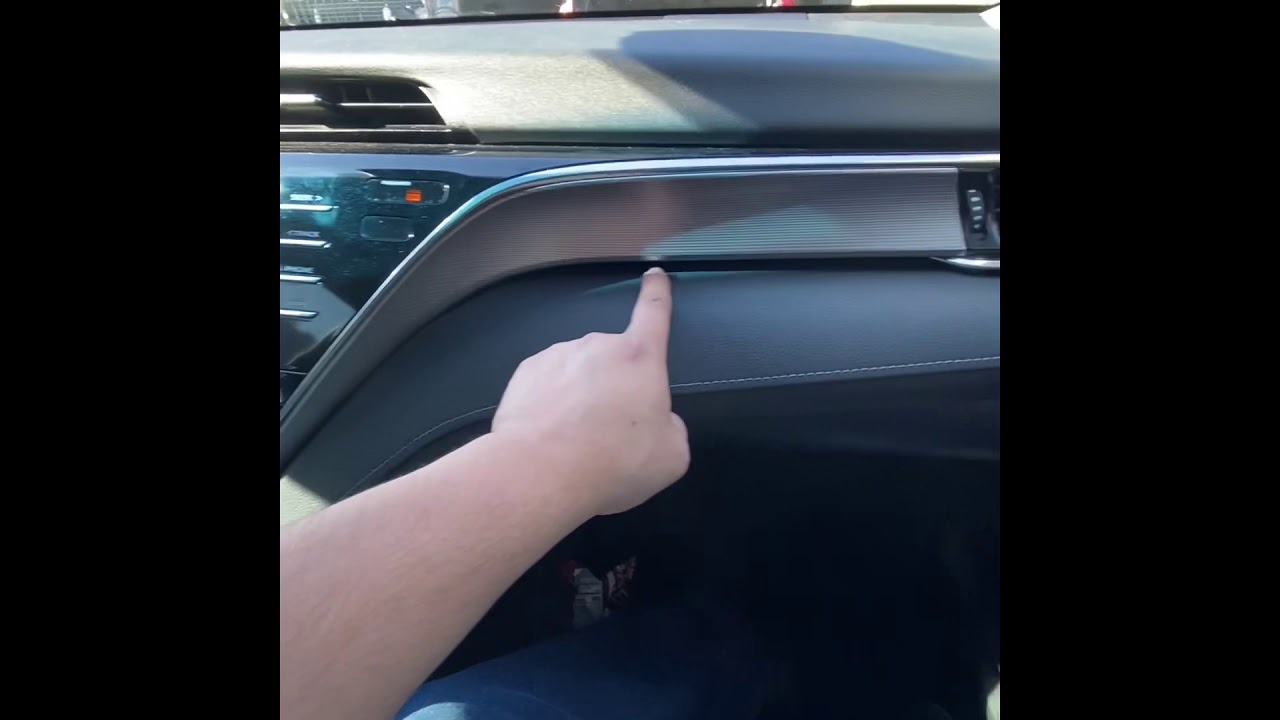2018-20 Camry ambient light