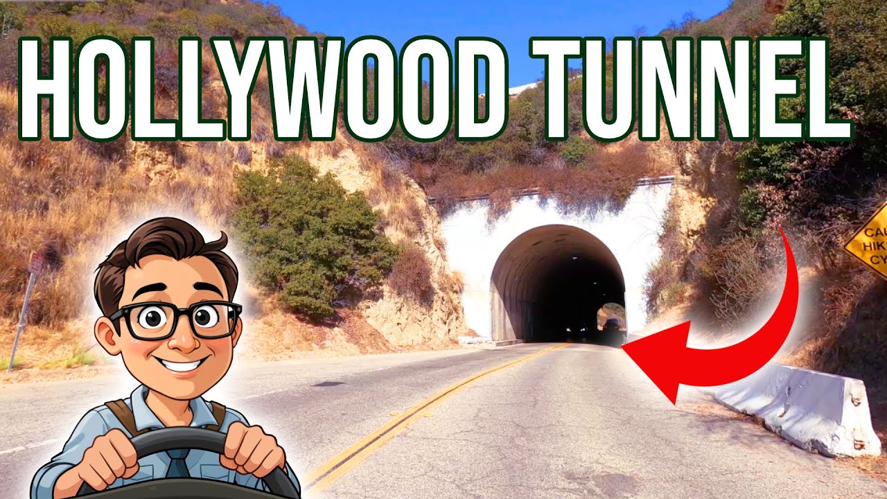 Griffith Park POV Drive in LA | Hollywood Tunnel | Observatory