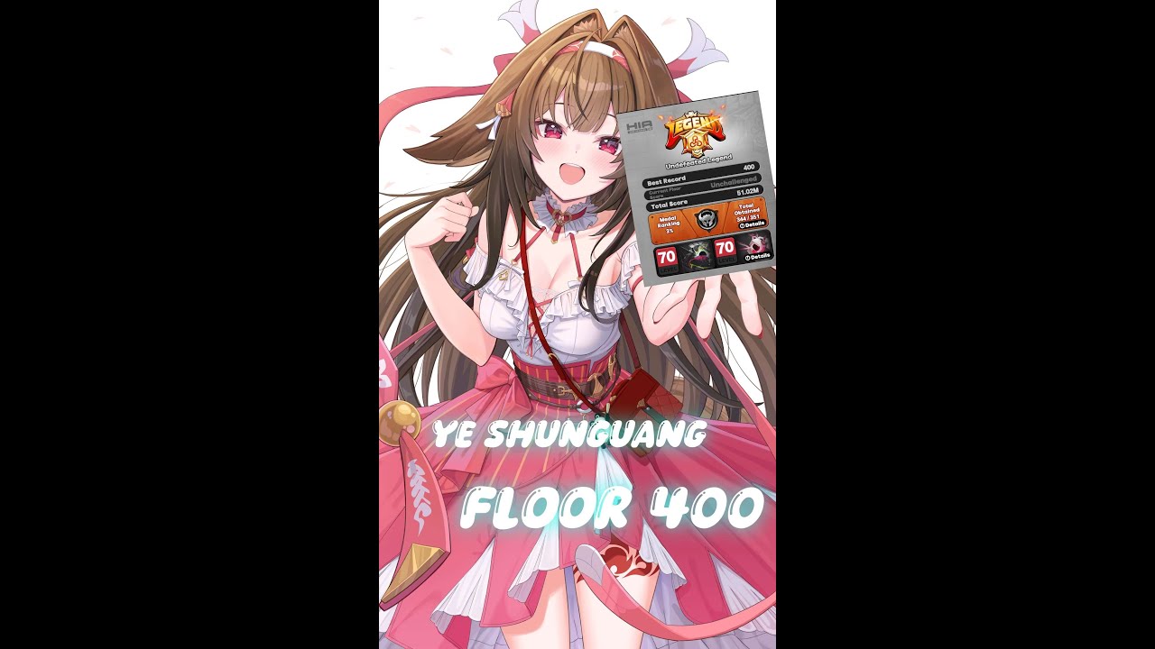 Ye Shunguang vs Battle Trial: Glory Floor 400 Zenless Zone Zero