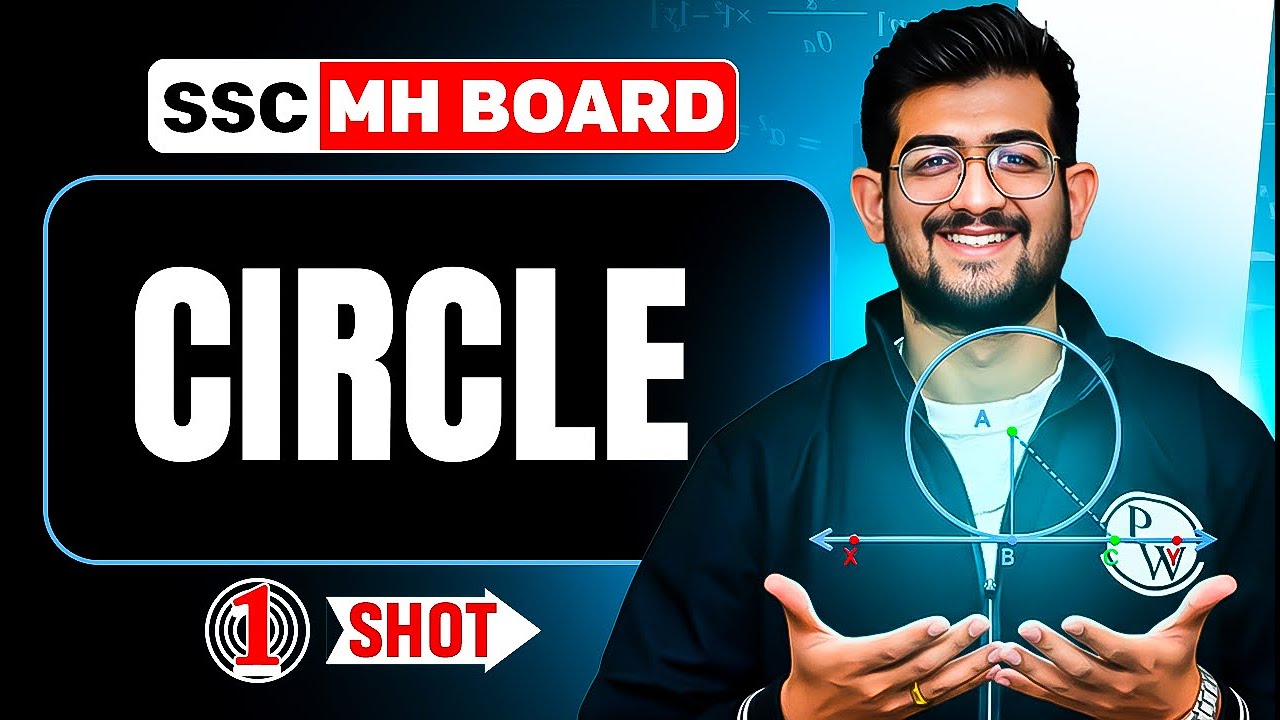 Circle in 1 Shot | Maths | Class 10th Maharashtra Board💪