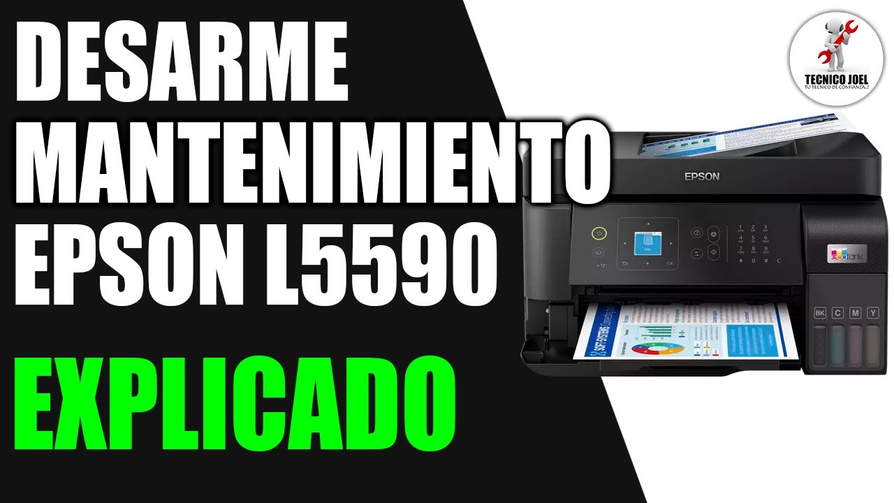 Desarme Limpieza Mantenimiento Epson L5590 | Tutorial español | Tecnico Joel