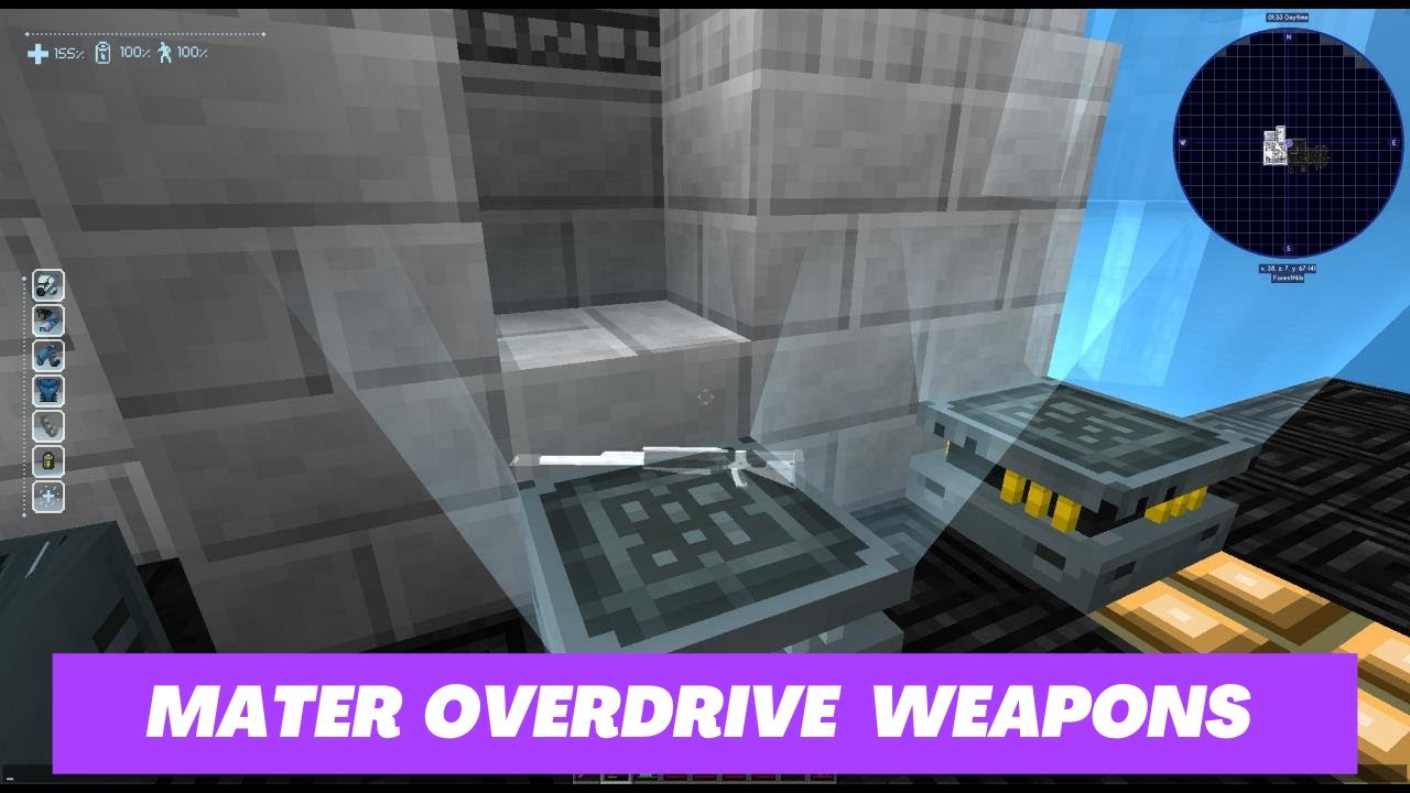Sky Factory 4 Tutorial ~ Matter Overdrive Weapons ~ Works for most modpacks