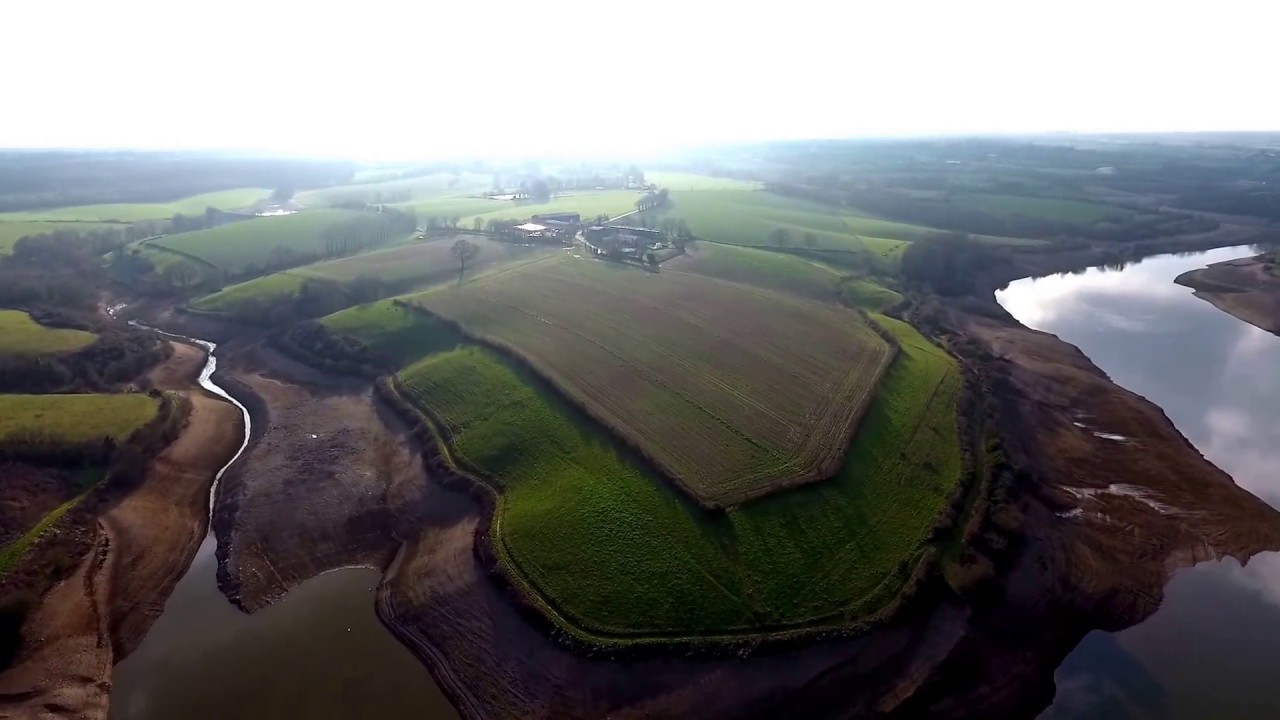 Barrage de la Vouraie le 16 Février 2017 drone phantom 4