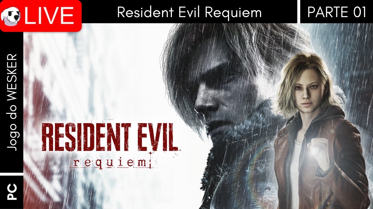 Conquista de Zerar em Menos de 4 horas  - Resident Evil Requiem - INSANO depois - !pix !discord