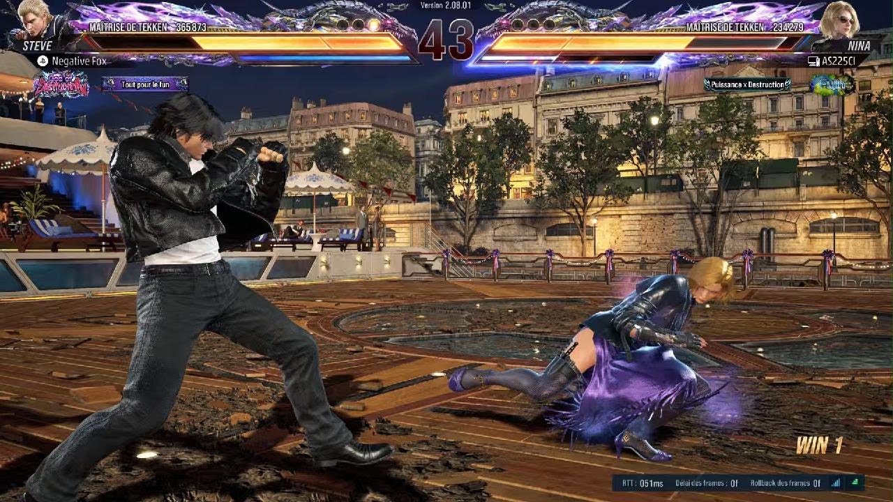 TEKKEN8_SuperBoy( STEVE )_Vs_AS225CI( NINA )_Season2