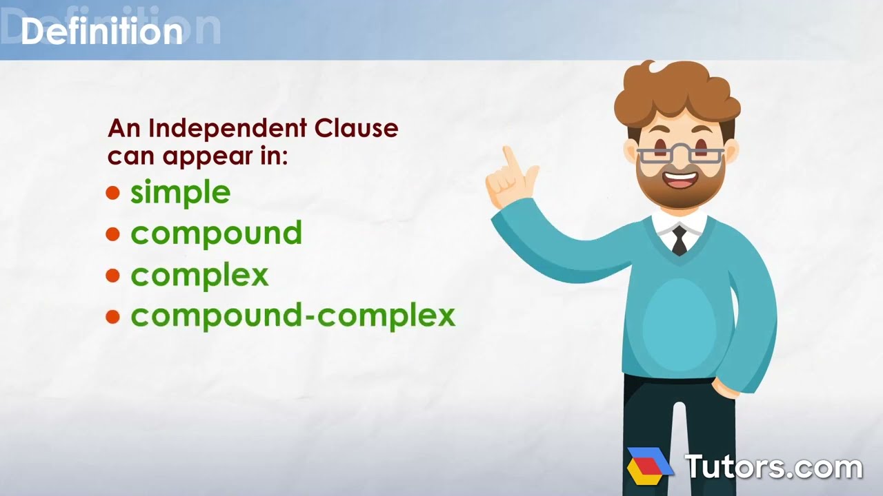 Independent Clause | Definition & Examples