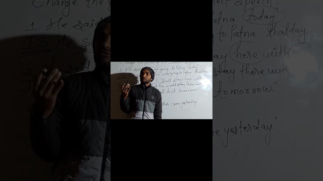 Narration  Part 3