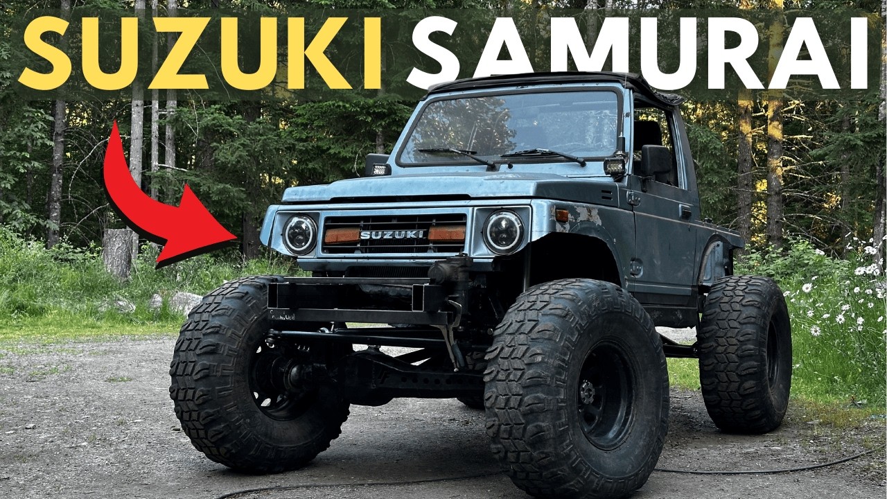 Linked and Stretched Suzuki Samurai - Brakes, Steering and More!