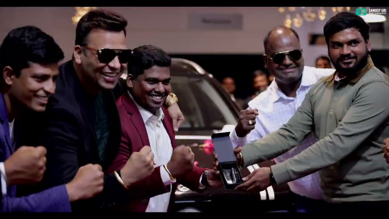 MERCEDES - BENZ CAR ACHIEVEMENT IN SAFE SHOP MERCURY LEADER PEDDINTI SRINIVAS MAHAGURUJI