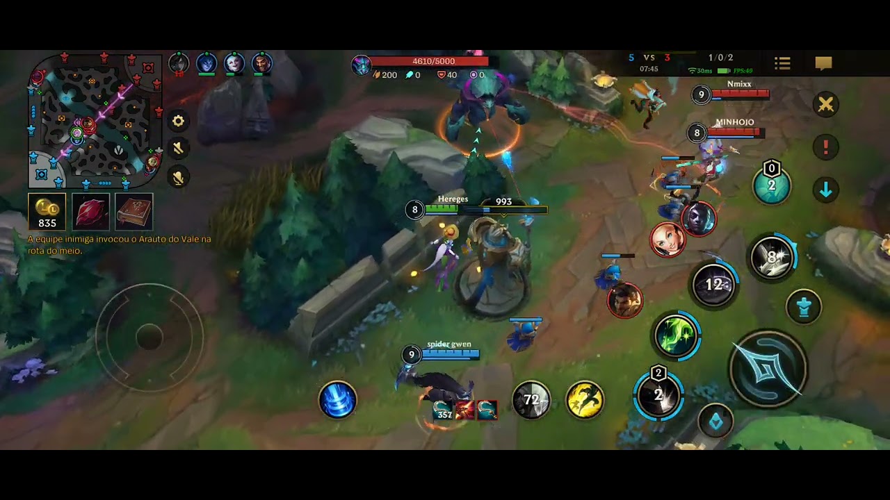 Soraka Burst Heal com Warmogs